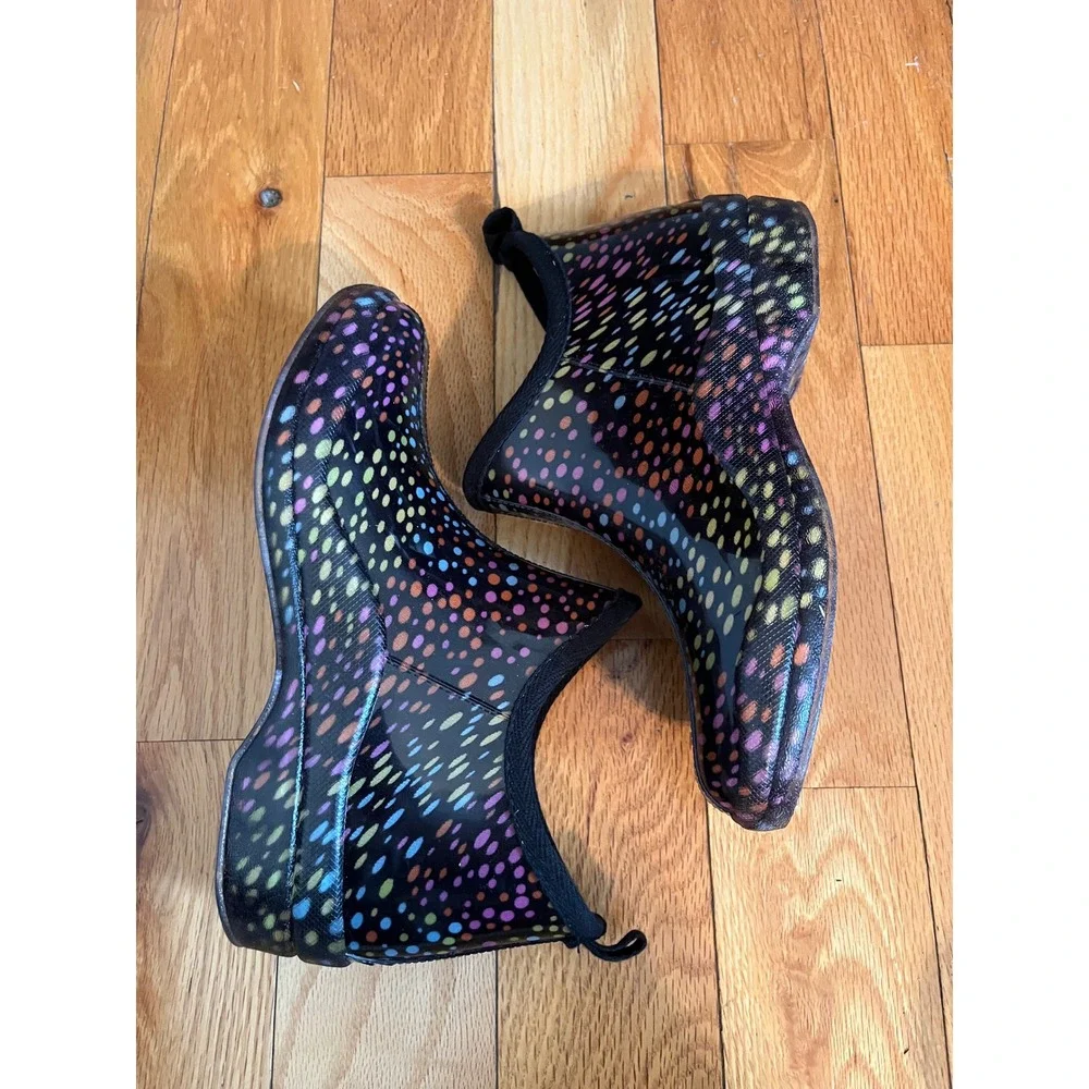 Corkys Women's‎ Stormy Colorful Dots Short Rain Boots Size 8 NWOT